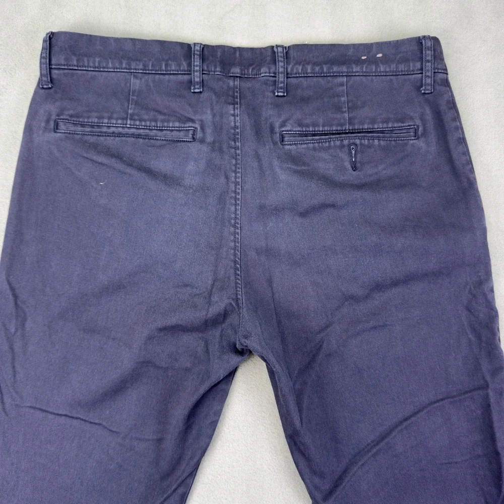 J.Crew 484 Slim Fit Navy Blue Chino Pants Mens 31x27 Casual Trousers